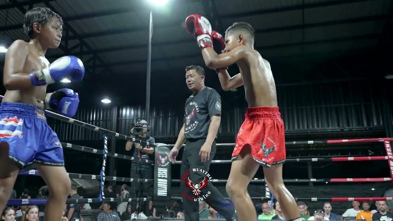 BOUT 1 🔴 Pratakmook (Sinbi Muay Thai) 🇹🇭 VS 🔵 Mickey Mouse (Sidjaroon) 🇹🇭