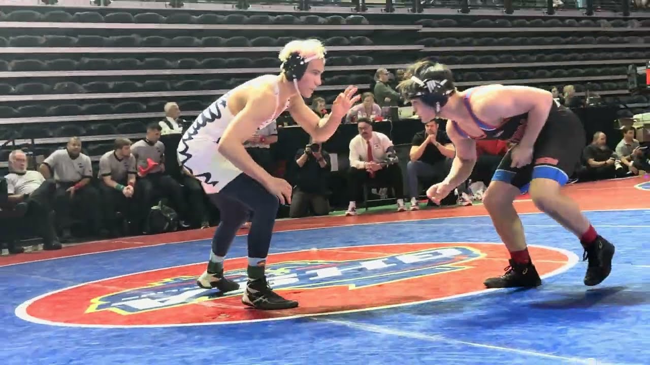 Brandon Higgins Camden vs Nathaniel Park Walton 144lbs 2026 GHSA 6A State Tournament Finals