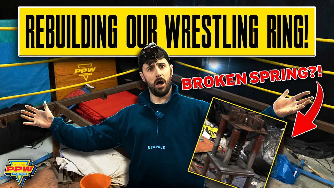 HOW TO BUILD A WRESTLING RING! (PPW)