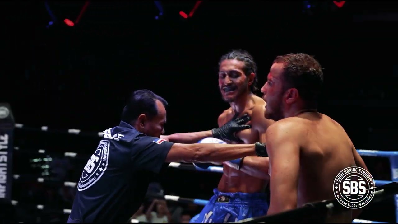 🎬 Bout 6 – Ryan (Sor. Dejdarmrong) vs Ai Yao (Phuket Muay Thai) | FULL FIGHT | SBS TITLE BOUT background