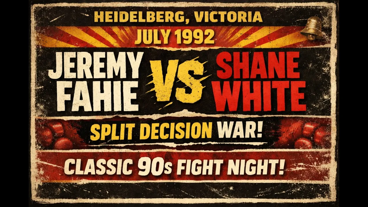 Jeremy Fahie Vs Shane White - July 1992