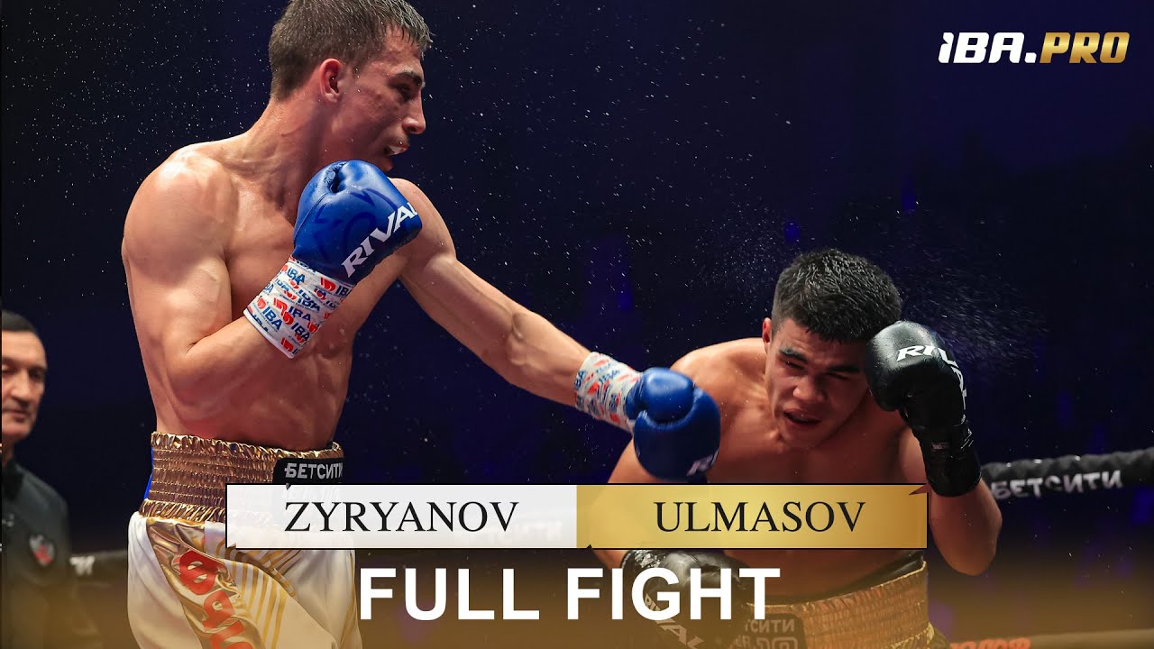 FULL FIGHT | Alexandr Zyryanov vs Khikmatillo Ulmasov | IBA.Pro 10 | Saint Petersburg