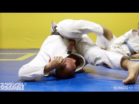 Roberto Cyborg teaches Drills for Inverting in BJJ || In the Gym with BJJ Hacks background