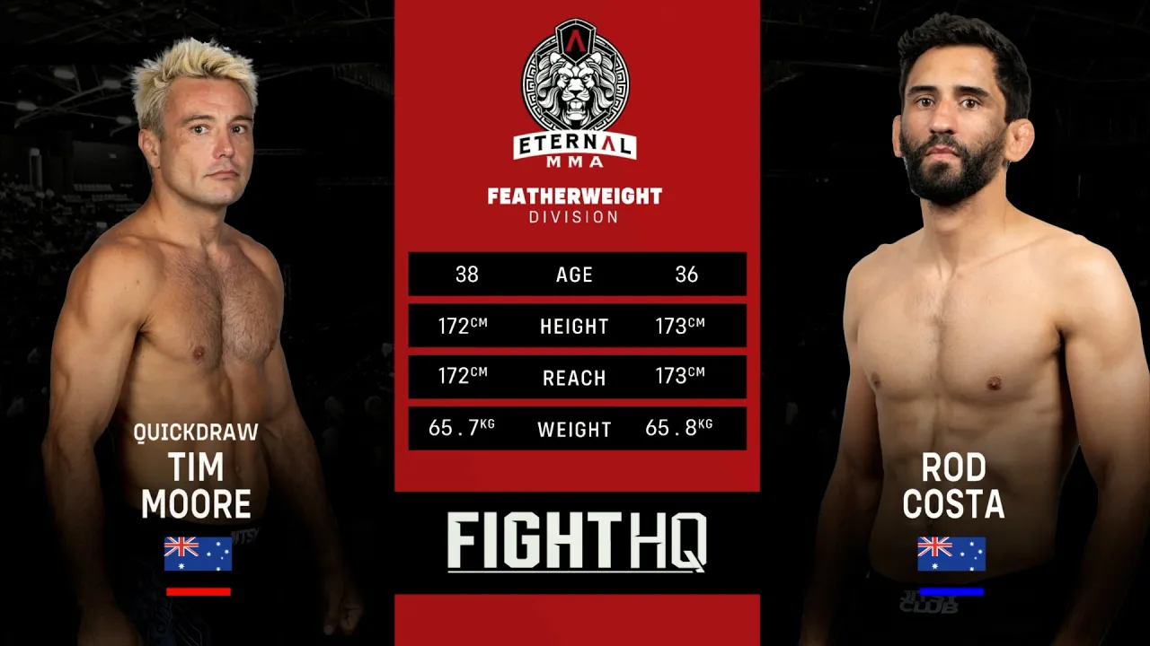Eternal MMA 94: Tim Moore VS Rod Costa | FULL FIGHT
