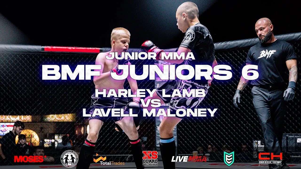 BMF Juniors 6 | Lavelle Maloney vs Harley Lamb | Junior MMA background