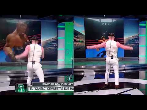 Canelo Boxing In A Simulation