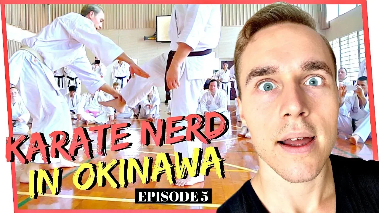 KARATE NERD IN OKINAWA | Season 2 (Ep. 5) — Shorin Ryu w/ Matsuda Yoshimasa (10th dan) background