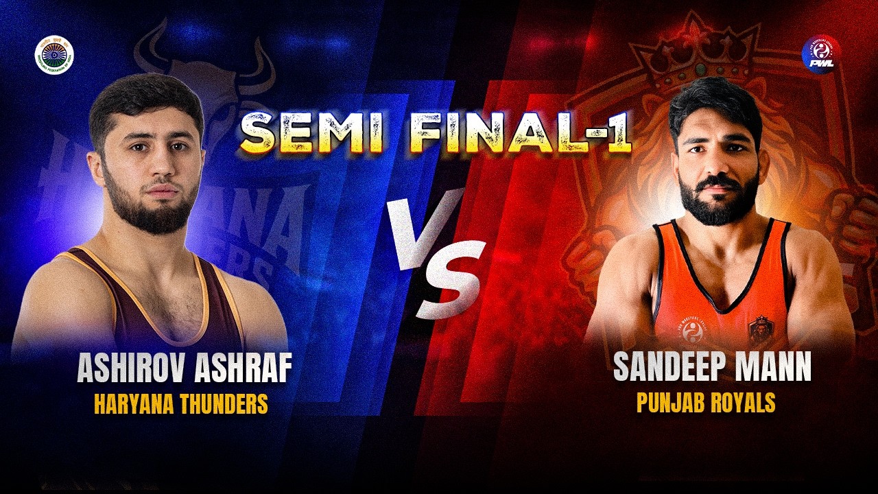 Ashirov Ashraf vs Sandeep Maan | Haryana Roar Back 🦁 | 5–1 Win | 86 KG | Day 16 Match 5 | PWL 2026