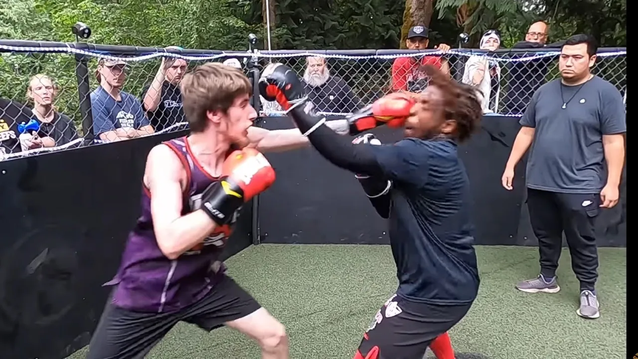 Basketball Star takes on Kickboxer in a Boxing Match!