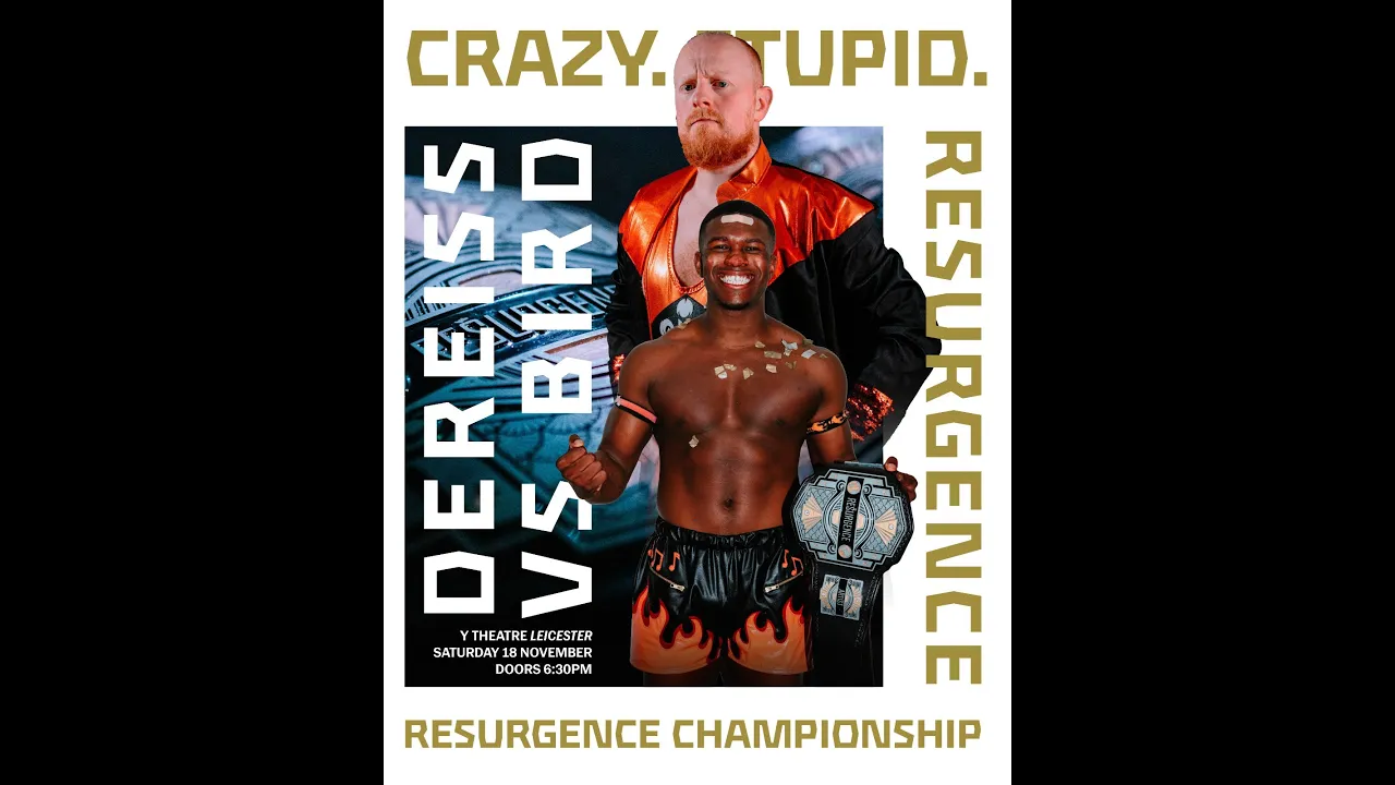 FREE MATCH Man Like Dereiss Vs Mike Bird, Resurgence Championship. Resurgence 6th Anniversary