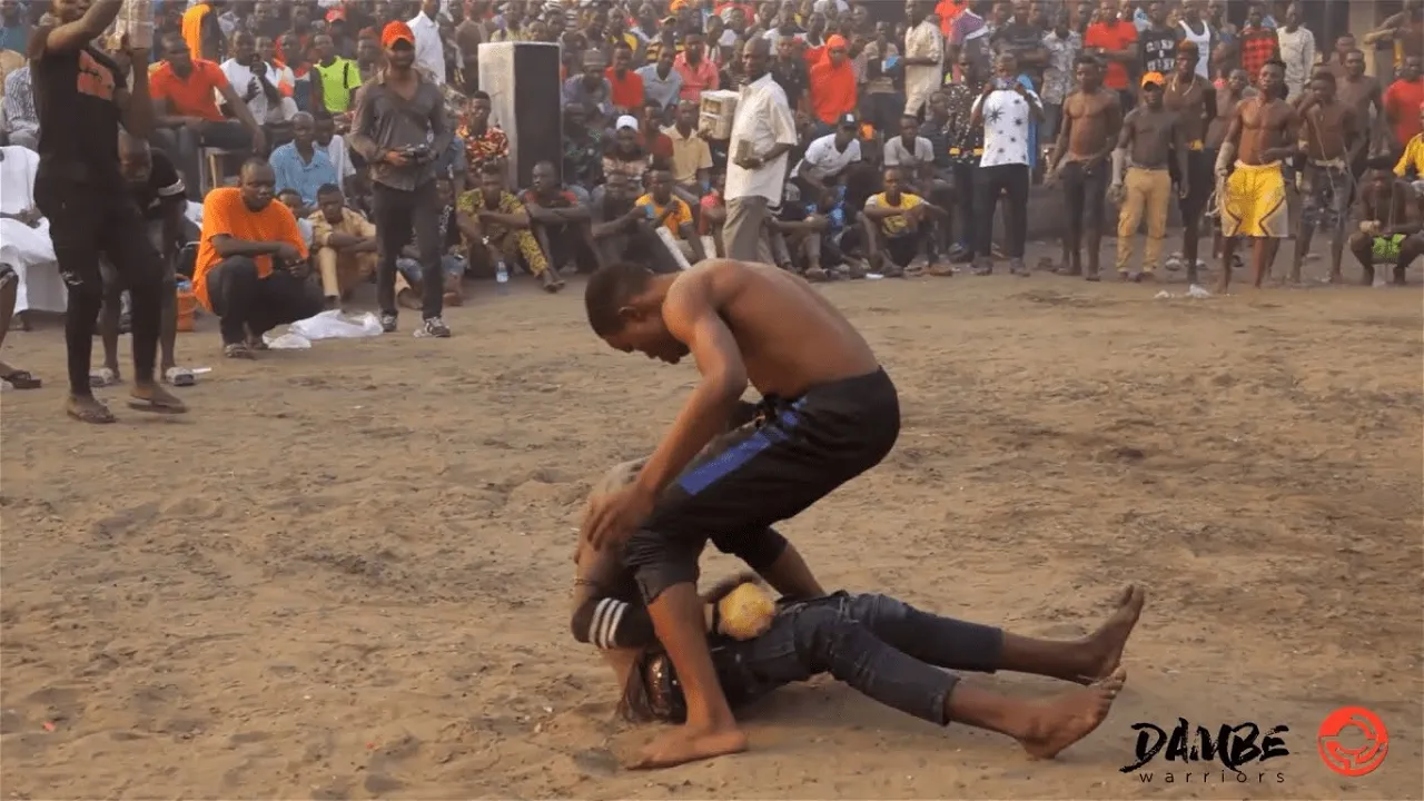 DAMBE WARRIORS 89: Rude Boy Thrusts His Dambe After Knockout background