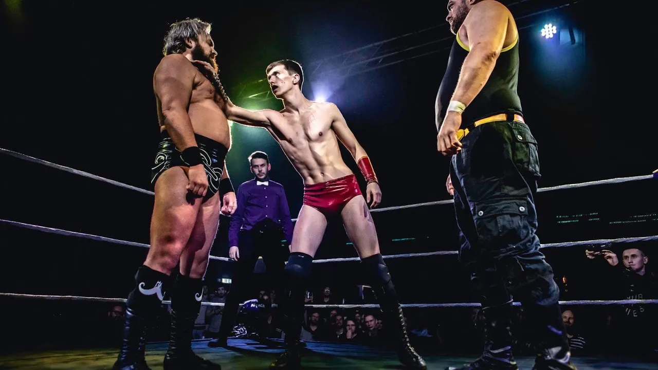 Mad Kurt vs Eddie Kingston vs Trent Seven (ATTACK! Pro) background