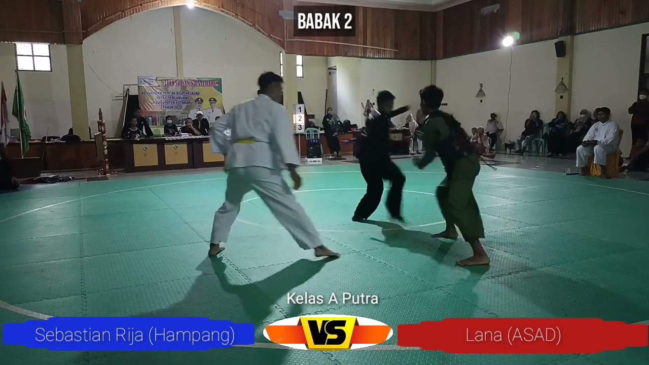 Seleksi POPDA 2022 Kelas A Putra, Sebastian Rija (Hampang) VS Lana (ASAD) background