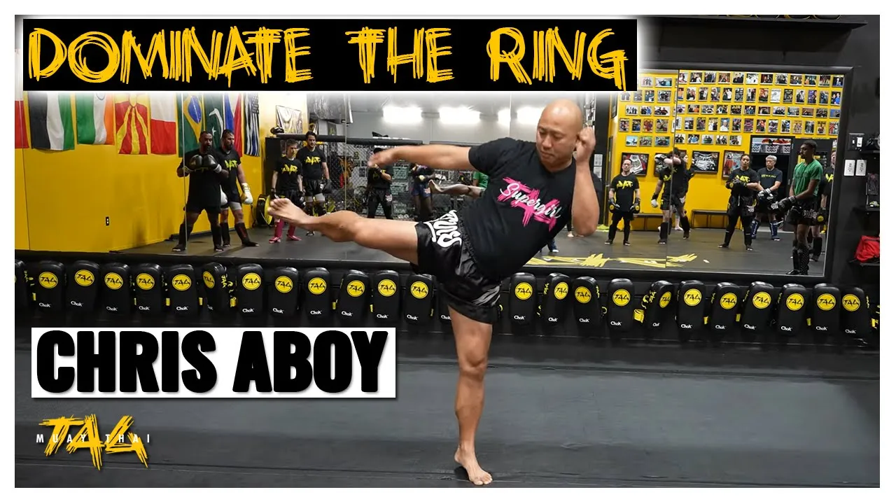 Step by Step Rear & Lead Body Kicks with Chris Aboy background