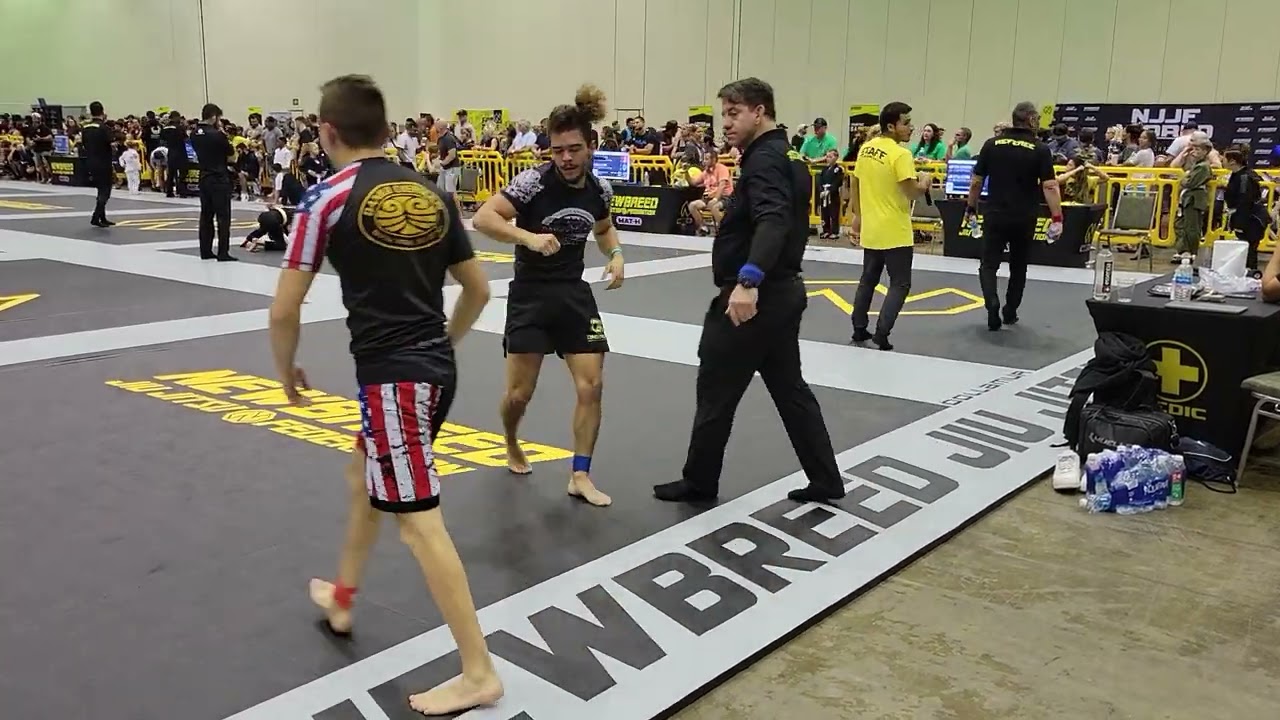 BJJ No Gi Match With Judo Takedown, Guard Passing, And Sweeps. Orlando Newbreed 8/12/23 background