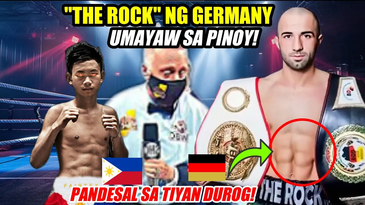 THE ROCK NG GERMANY! PINASUKO NG PAYATOT NA PINOY!