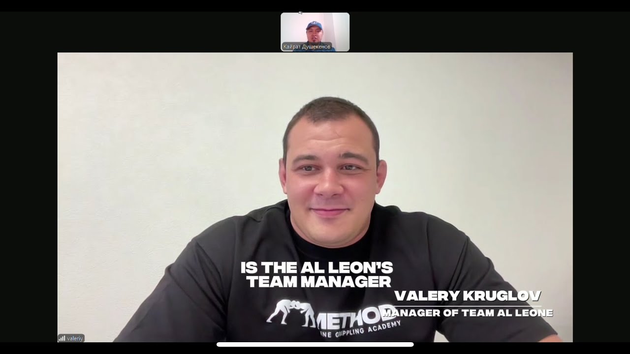 Interview with AL LEONE team manager - Valery Kruglov