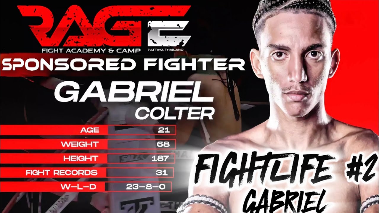 Fighter life! Featuring our sponsored fighter “Gabriel Colter” - Rage Fight Academy 