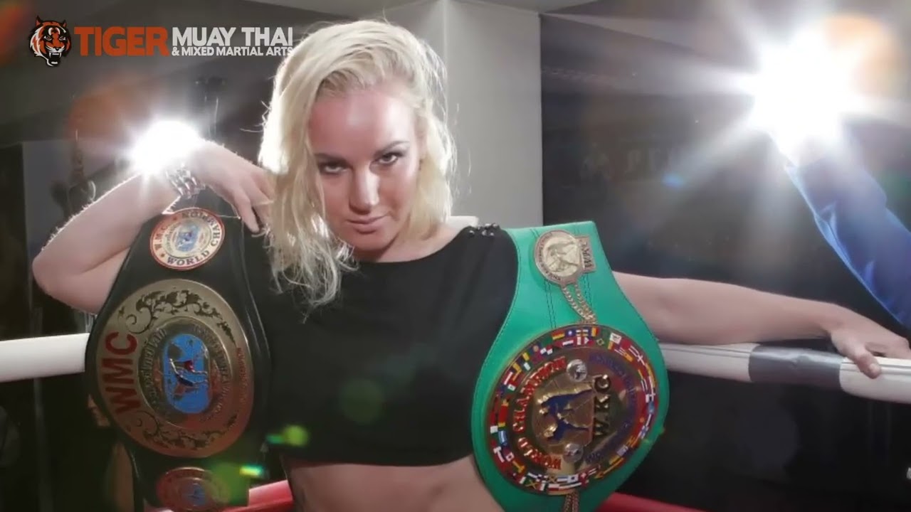 #20YearsOfTigerMuayThai Valentina Shevchenko joins Tiger Muay Thai in 2014 background