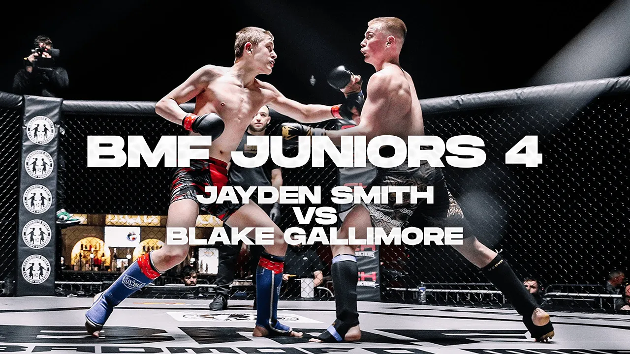 BMF Juniors 4 | Blake Gallimore vs Jayden Smith | Junior MMA | BADMOFO MMA