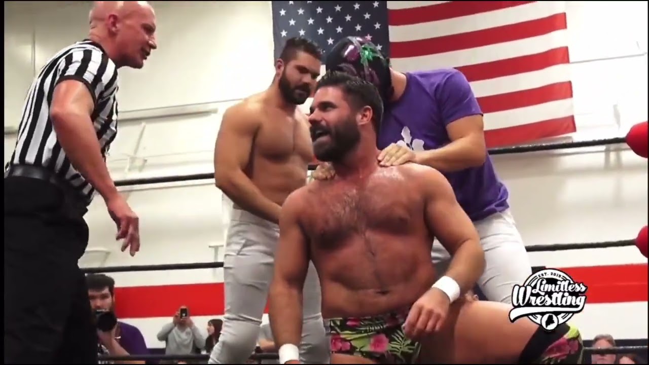 Joey Ryan & Massage NV vs. Maine State Posse | 6-Man Tag Team Wrestling Mayhem! background