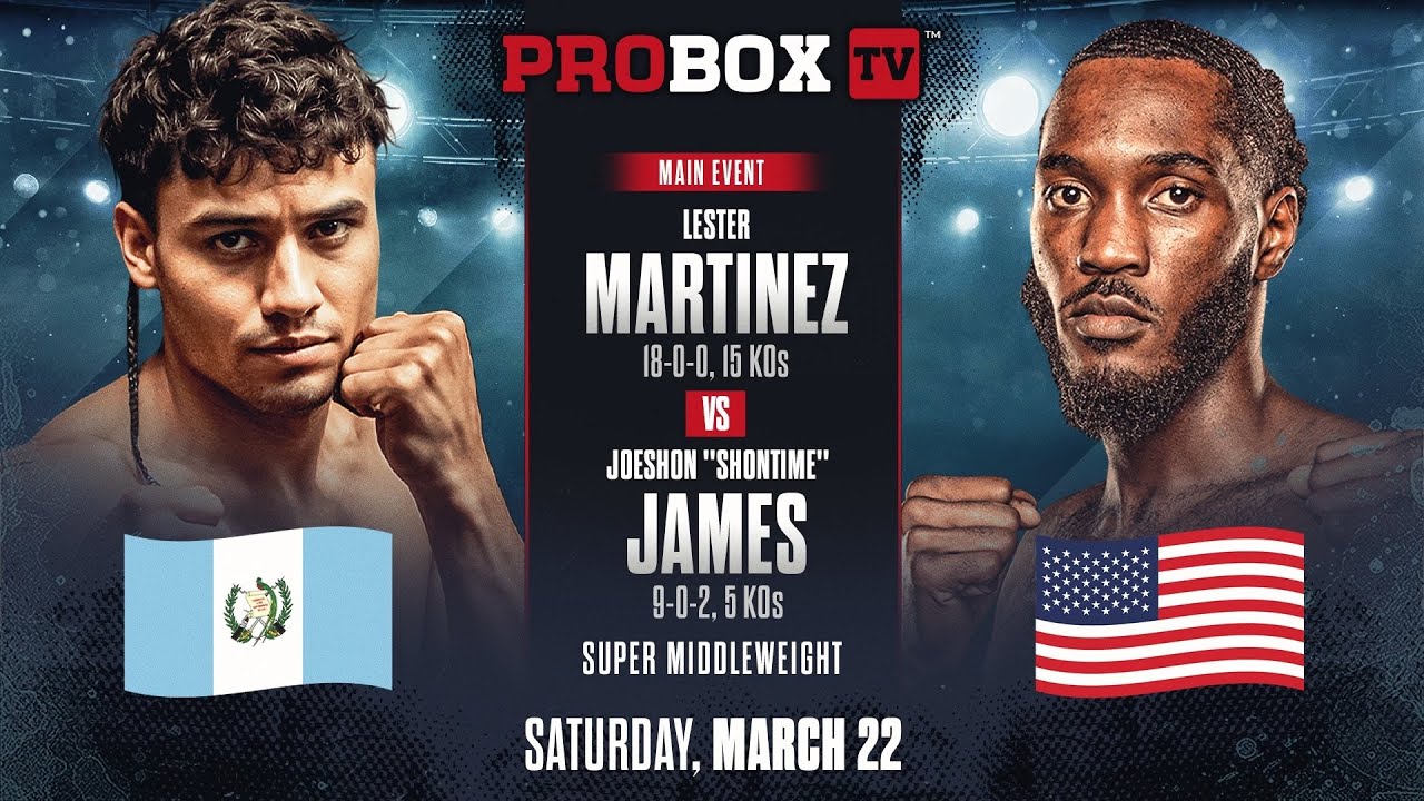 🔴 LIVE! ProBox Super Middleweight MAIN EVENT | WBA Female World Super Flyweight title #boxing
