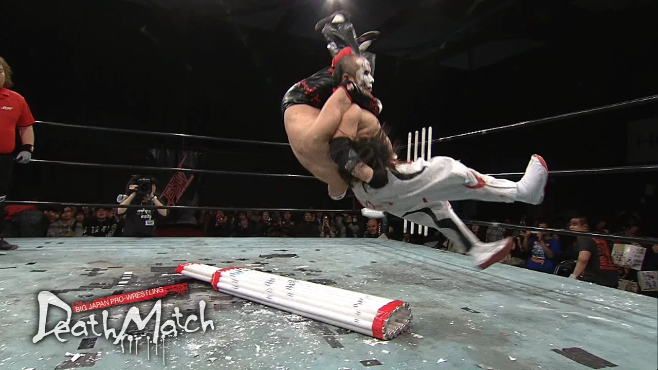 【DEATHMATCH SURVIVOR Semi Final】Isami Kodaka vs Jaki Numazawa【DIGEST】 background