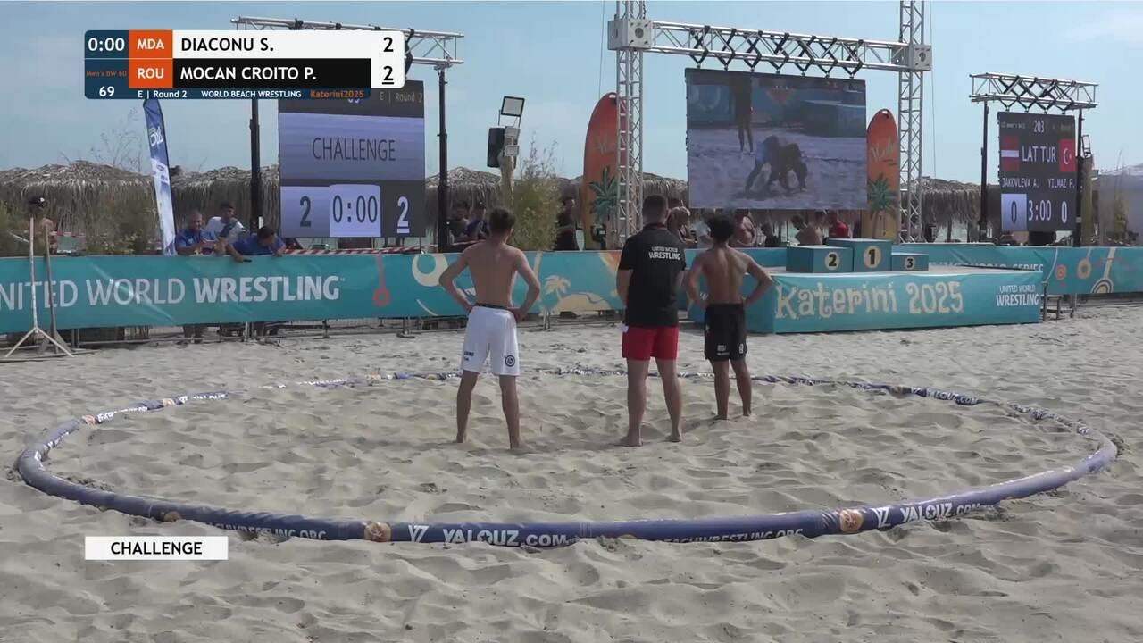 Stanislav DIACONU (MDA) vs. Patrick MOCAN CROITORU (ROU) • E | Round 2 • Men's BW 60Kg