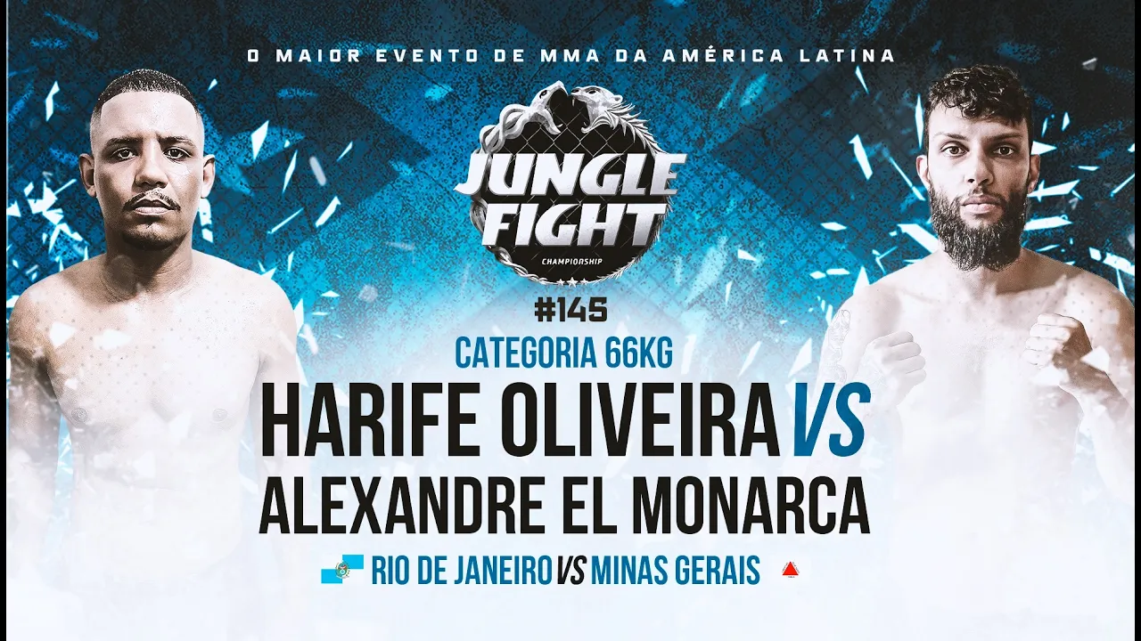 JUNGLE FIGHT 145 l Alexandre Monarca x Harife Oliveira