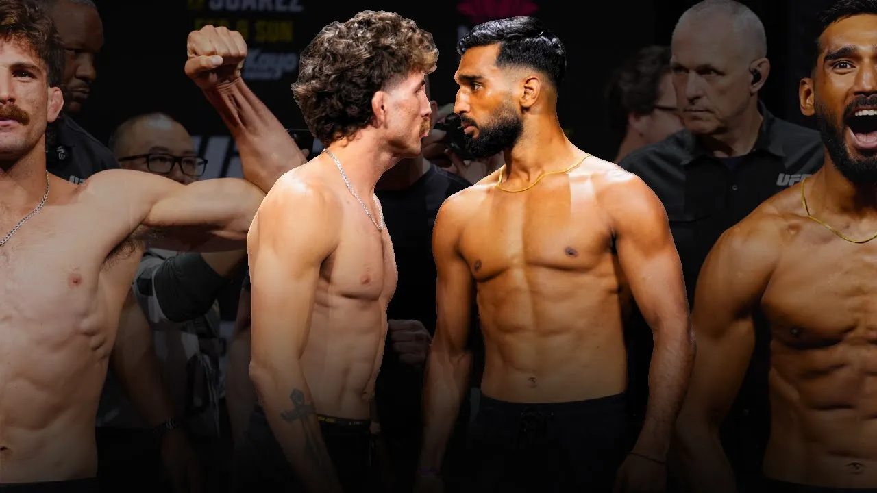 Anshul Jubli and Quillan Salkilld come face-to-face for the first time! | UFC312 background