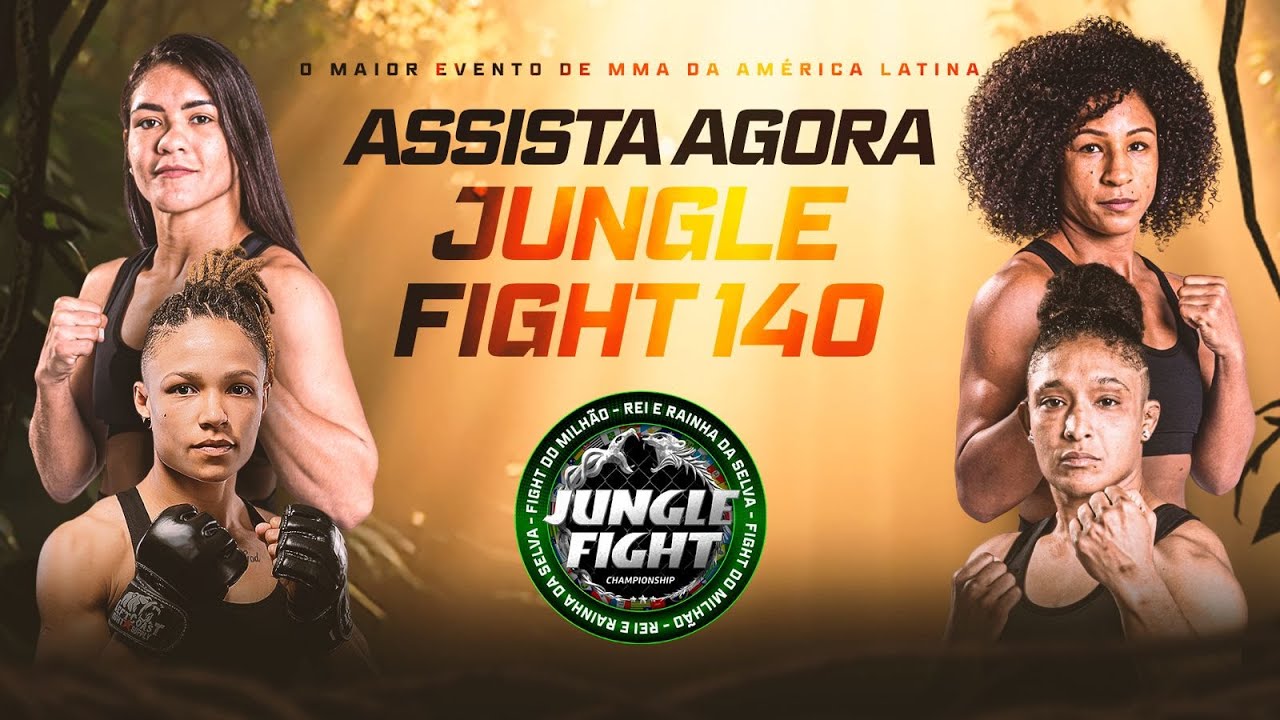AO VIVO | JUNGLE FIGHT 140 | EVENTO COMPLETO