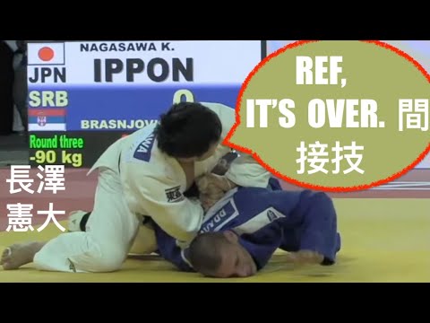 A Vicious Ude-garami and a Disqualification - Kenta Nagasawa at Zagreb Grand Prix 2022 backdrop