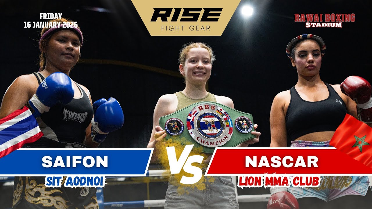 🇲🇦 Morocco vs Thailand 🇹🇭 | NASCAR (Lion MMA Club) vs SAIFON (Sit Aodnoi)