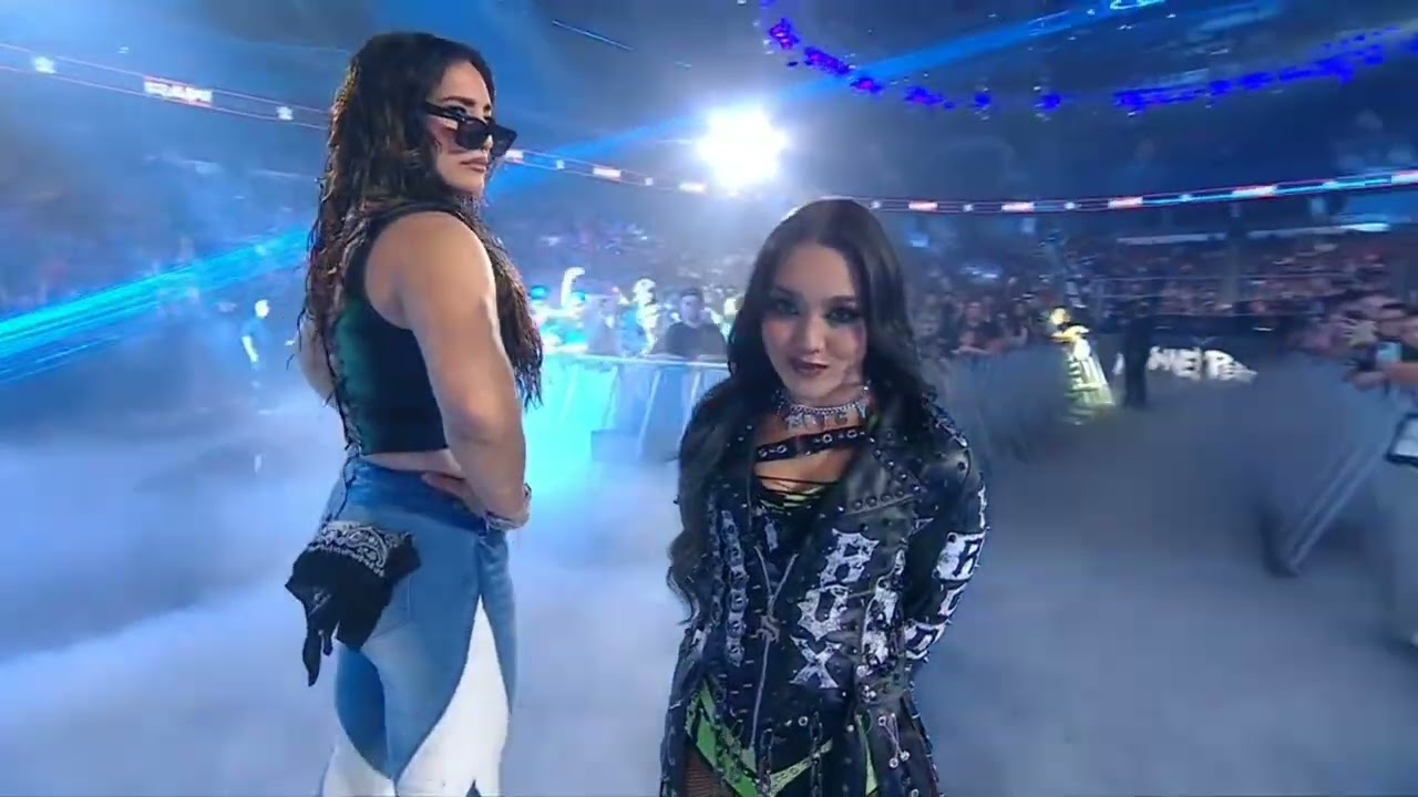WWE RAW BAYLEY VS ROXANNE PEREZ 09/22/25 backdrop