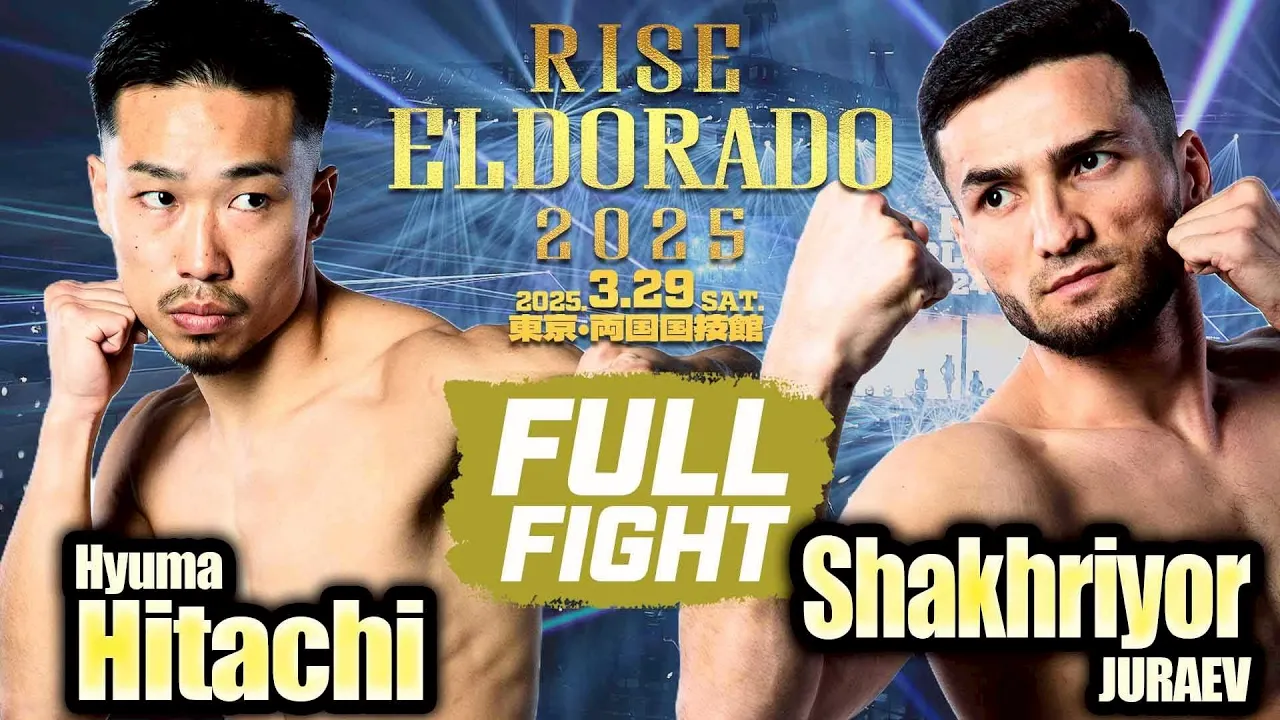常陸飛雄馬vsシャクリヨール・ユラエフ/Hyuma Hitachi vs Shakhriyor Juraev|2025.3.29 #RISE_ELDRD 2025【OFFICIAL】 backdrop