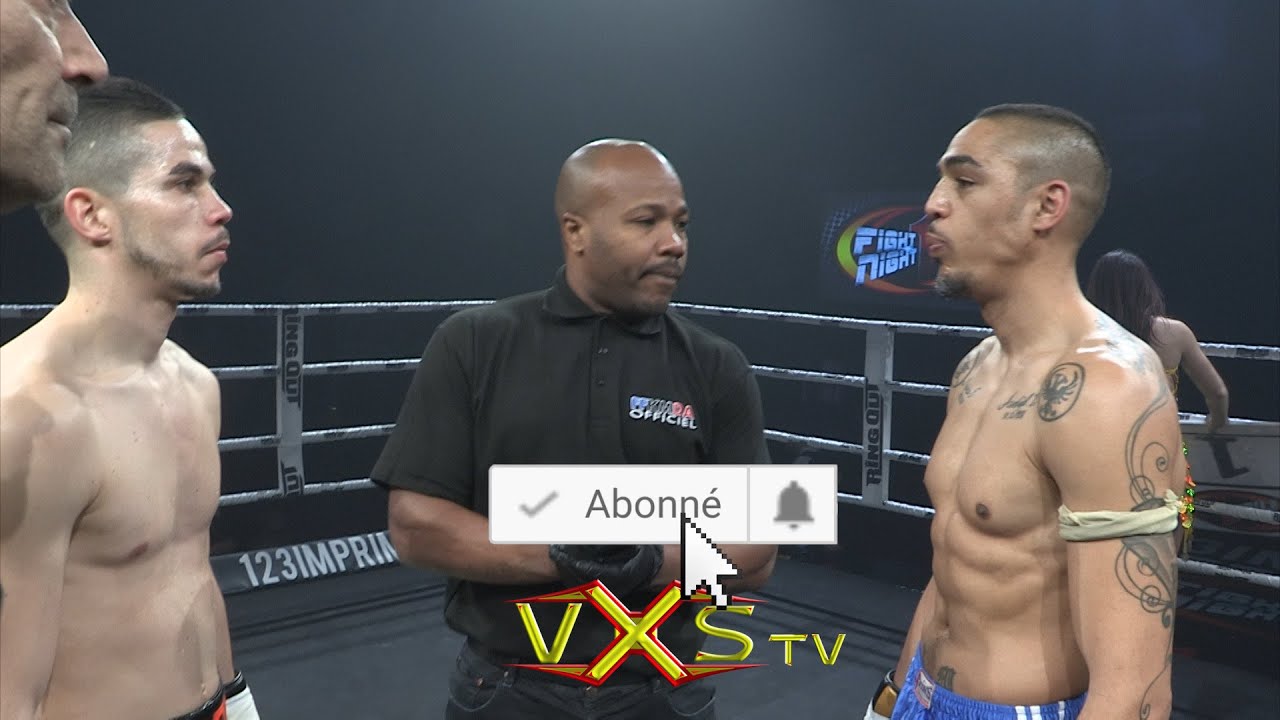 Eddy Nait Slimani vs Mehdi Berisha By #vxs #fight_night_one background
