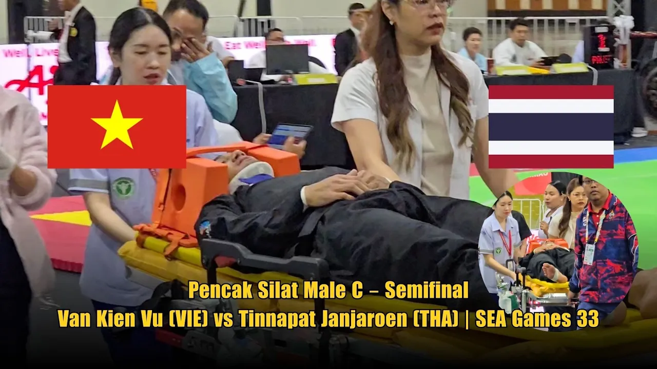 Pencak Silat Male C – Semifinal: Van Kien Vu (VIE) vs Tinnapat Janjaroen (THA) | SEA Games 33