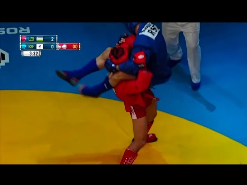 Final Combat Sambo Men 88 Kg Men, KHASANBOEV Sokhibjon (UZB) VS MAGOMED Magomedov (RSF) background