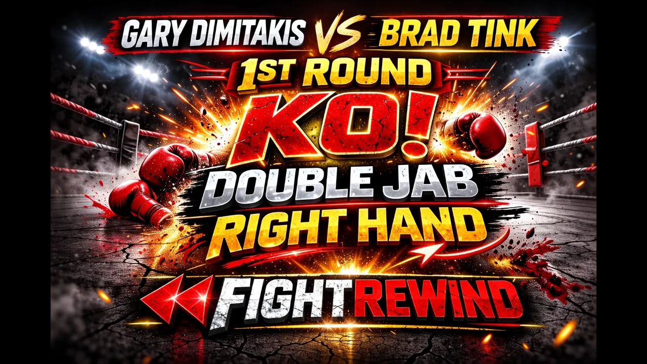 Gary Dimitakis 🆚 Brad Tink