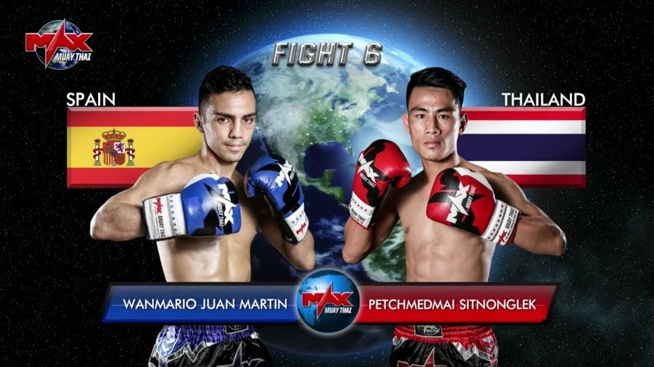 WANMARIO VS PETCHMEDMAI SITNONGLEK / MAX MUAY THAI background