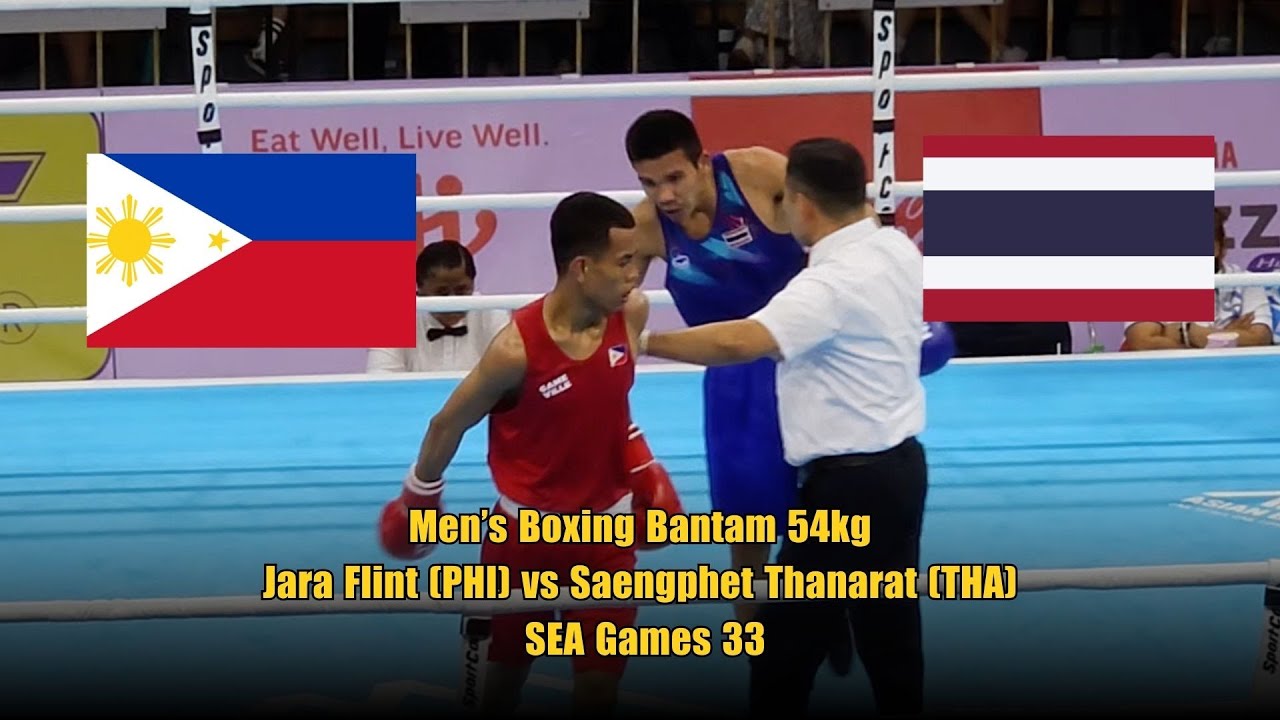 Men’s Boxing Bantam 54kg: Jara Flint (PHI) vs Saengphet Thanarat (THA) | SEA Games 33