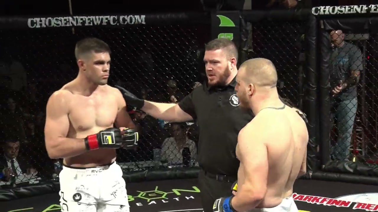 Chosen Few Fighting Championships Garret Carlson vs Dylan Willey background