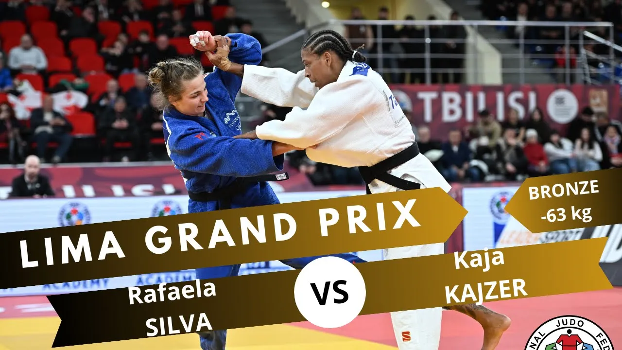 Rafaela SILVA VS Kaja KAJZER Lima Grand Prix 2025 Bronze medal contest -63 kg