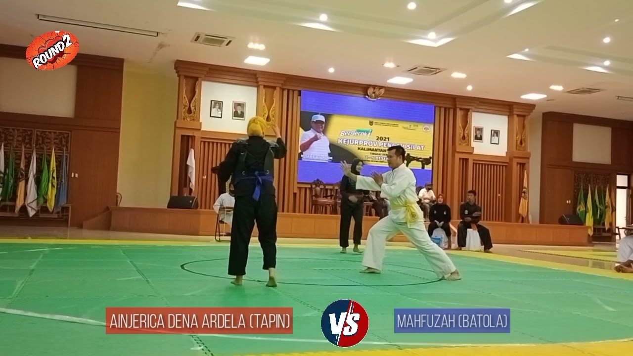 Kejurprof KalSel 2021 Semi Final Kelas C putri...Ainjelica Dena Ardela (tapin) VS Mahfuzah (Batola) background