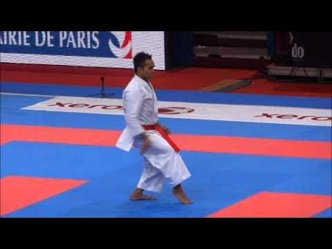Kata SUPARIMPEI by Minh Dack (FINAL) - 21st WKF World Karate Championships background