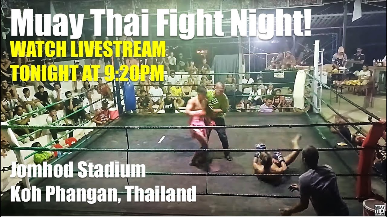 LIVE! π΄ Muay Thai Fight Night | Jomhod Stadium - 9:20pm Thursday 17th April background
