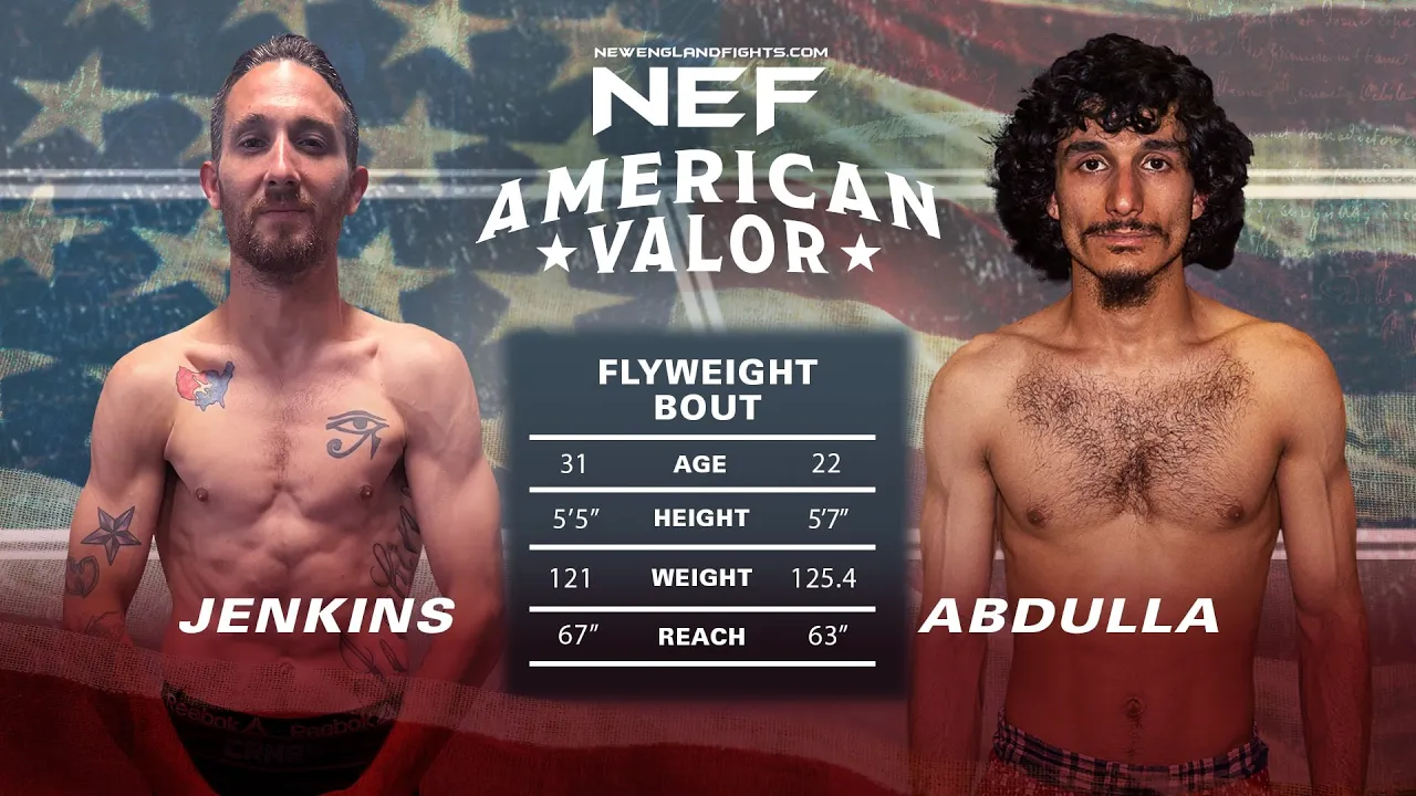Qasim Abdulla vs Matt Jenkins background
