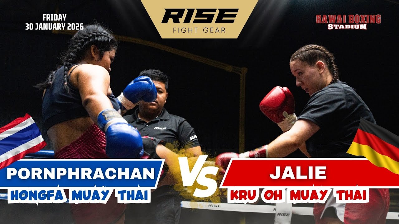 🇩🇪 Germany vs Thailand 🇹🇭 | JALIE (Kru Oh Muay Thai) vs PORNPHRACHAN (Hongfa Muay Thai)