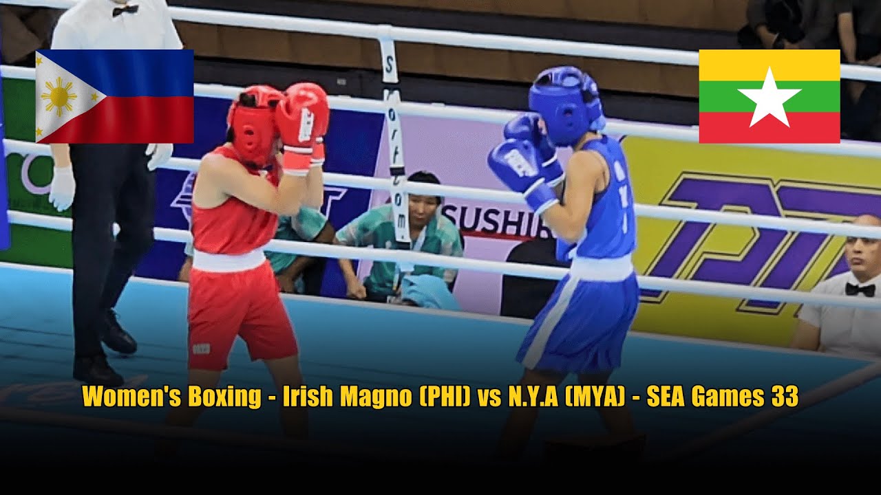 Women's Boxing - Irish Magno (PHI) vs N.Y.A (MYA) - SEA Games 33