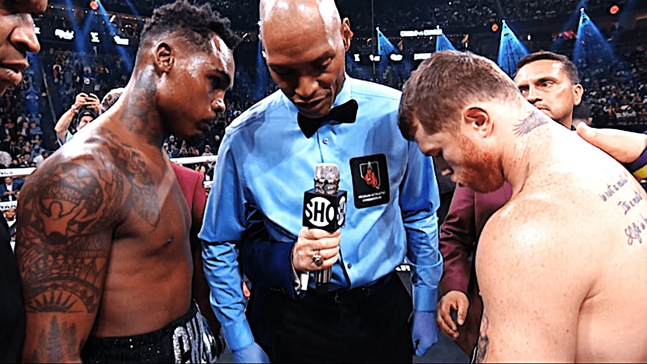 Canelo Alvarez (Mexico) vs Jermell Charlo (USA) BOXING HIGHLIGHTS background